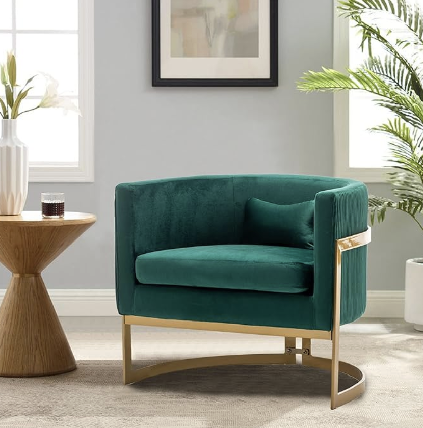 Green Accent Chair