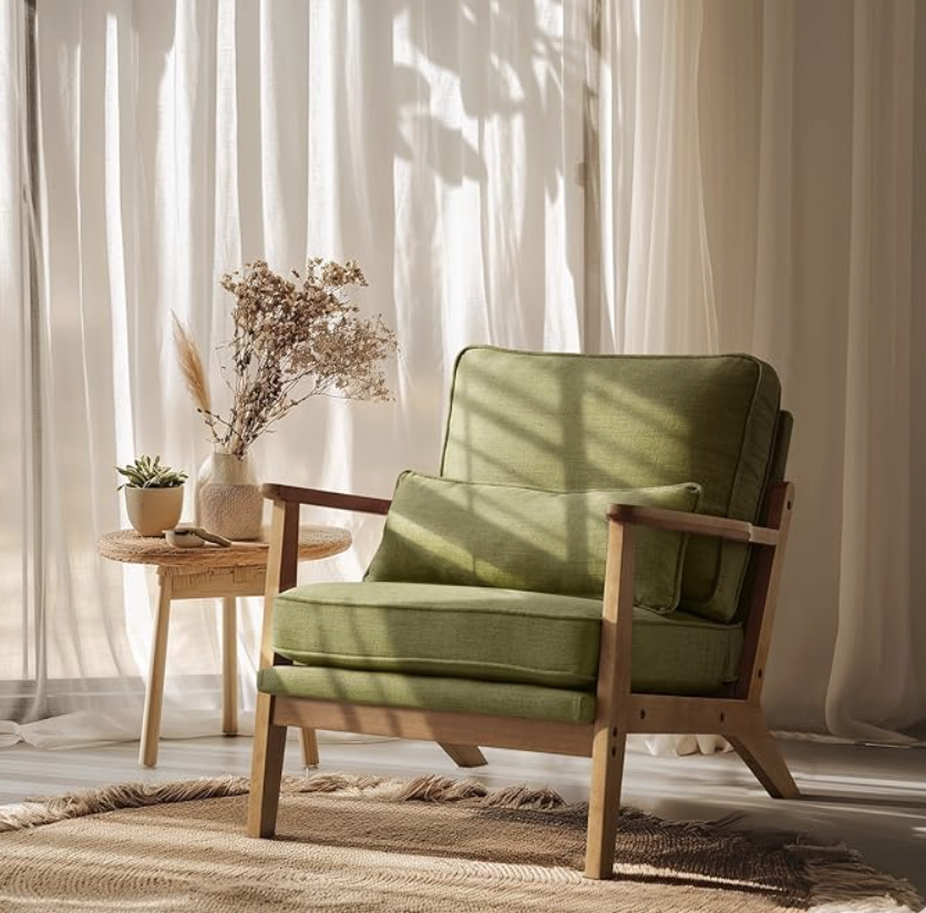Green Accent Chair
